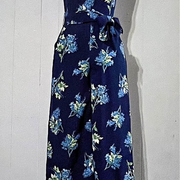 Karl Lagerfeld Navy Floral Dress - Picture 2 of 7